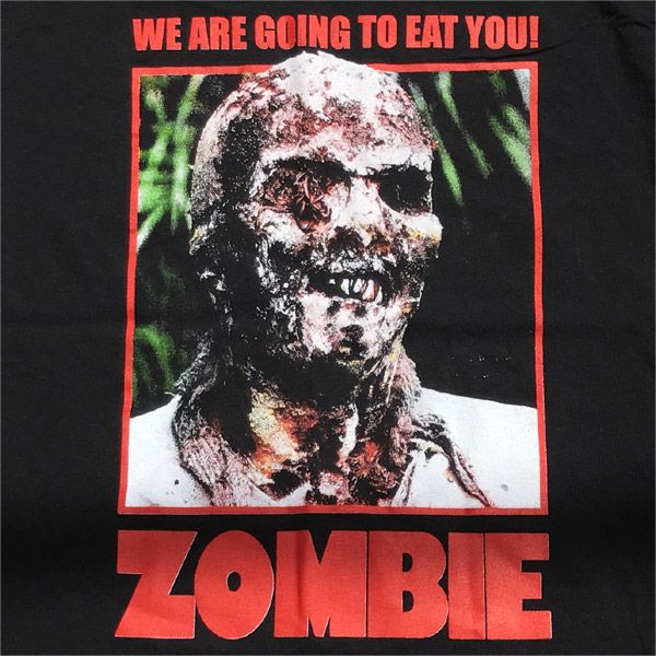 ZOMBIE Tシャツ We Are Going To Eat You!