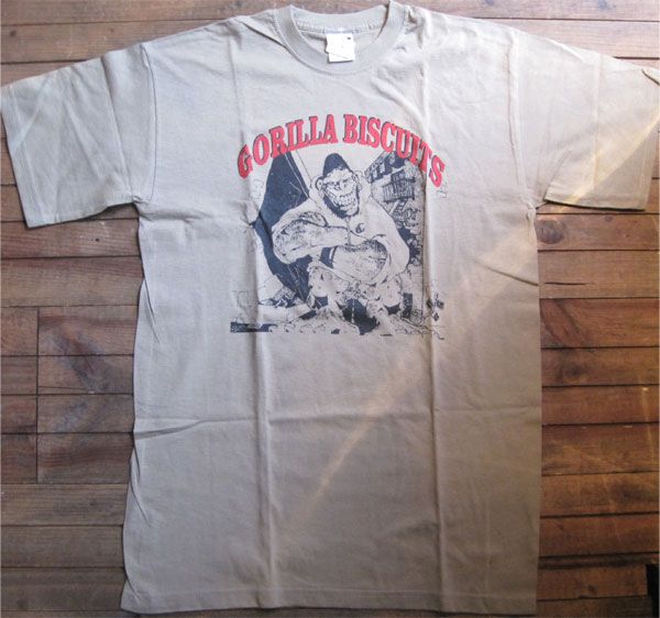 GORILLA BISCUITS Tシャツ two side print