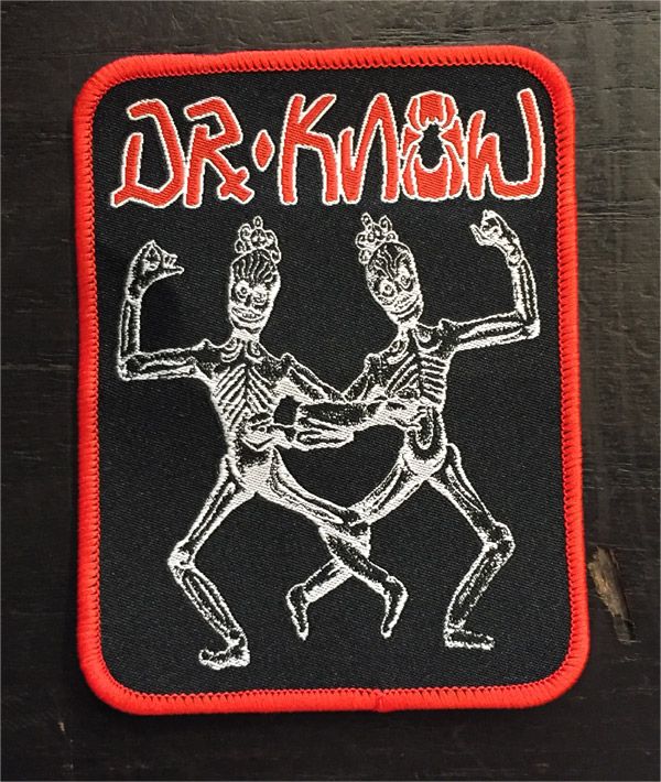 DR.KNOW 刺繍ワッペン 2