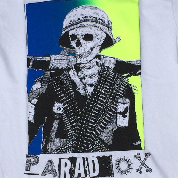 PARADOX Tシャツ WAR SKULL