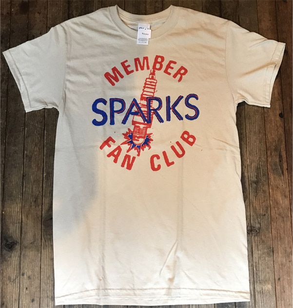 SPARKS Tシャツ MEMBER FAN CLUB