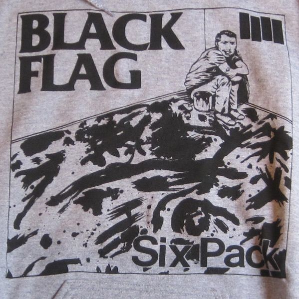 BLACK FLAG パーカー SIX PACK