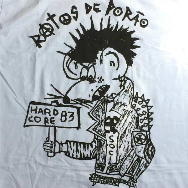 Ratos De Porao Tシャツ HARDCORE 83