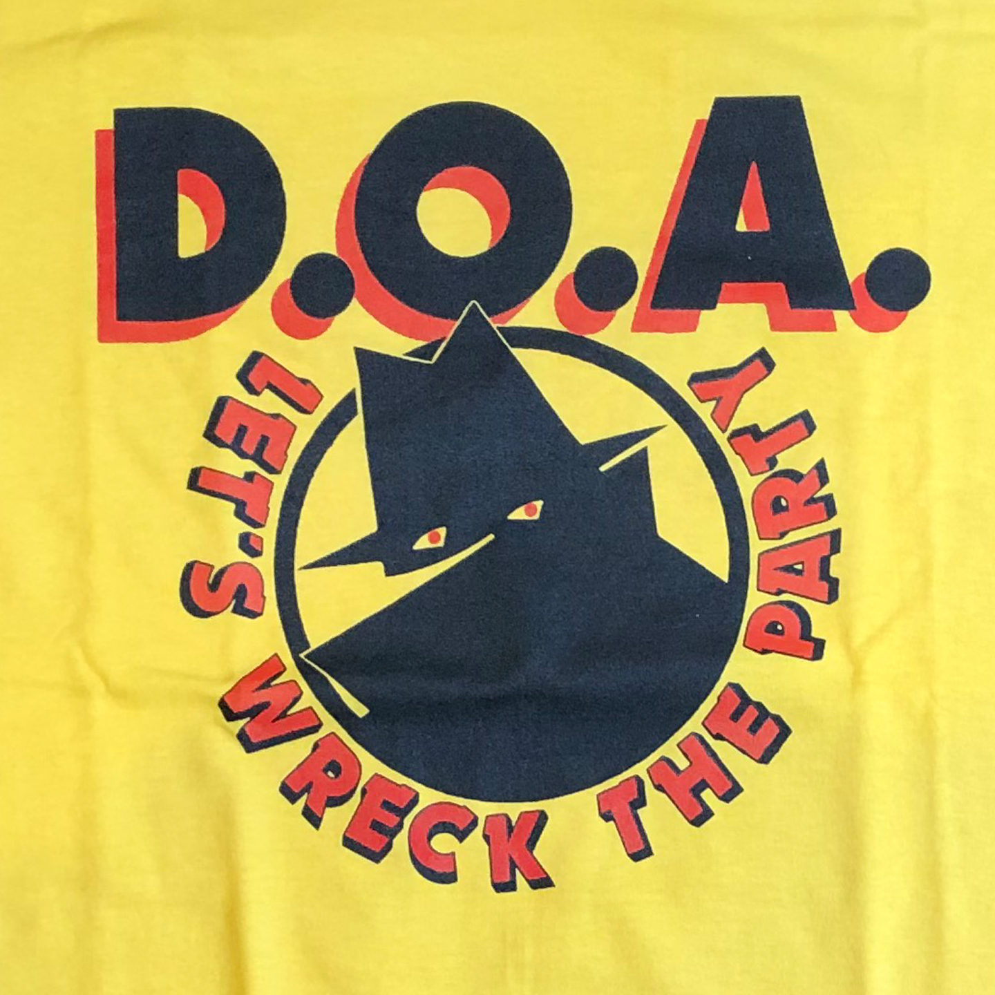 D.O.A. Tシャツ let's wreck the party