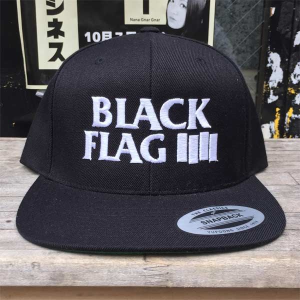 BLACK FLAG CAP BARS＆LOGO