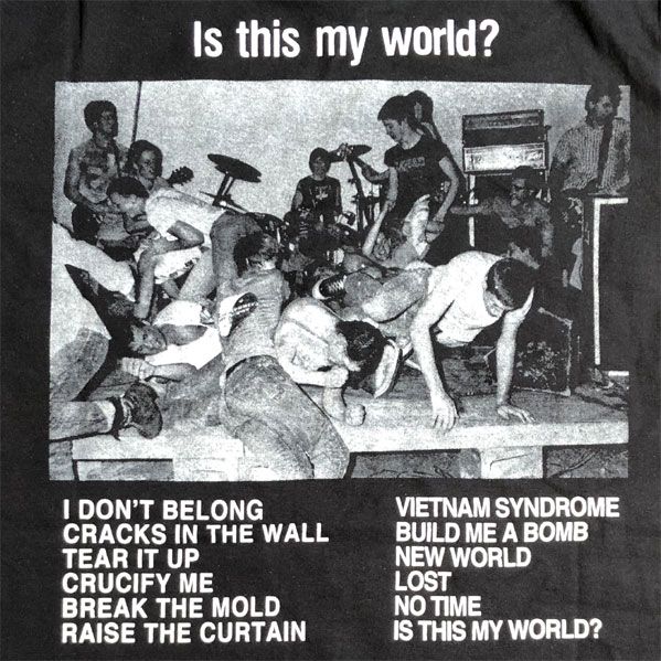 JERRY'S KIDS Tシャツ IS THIS MY WORLD?