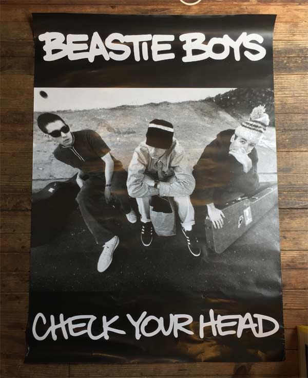 BEASTIE BOYS ポスター CHECK YOUR HEAD