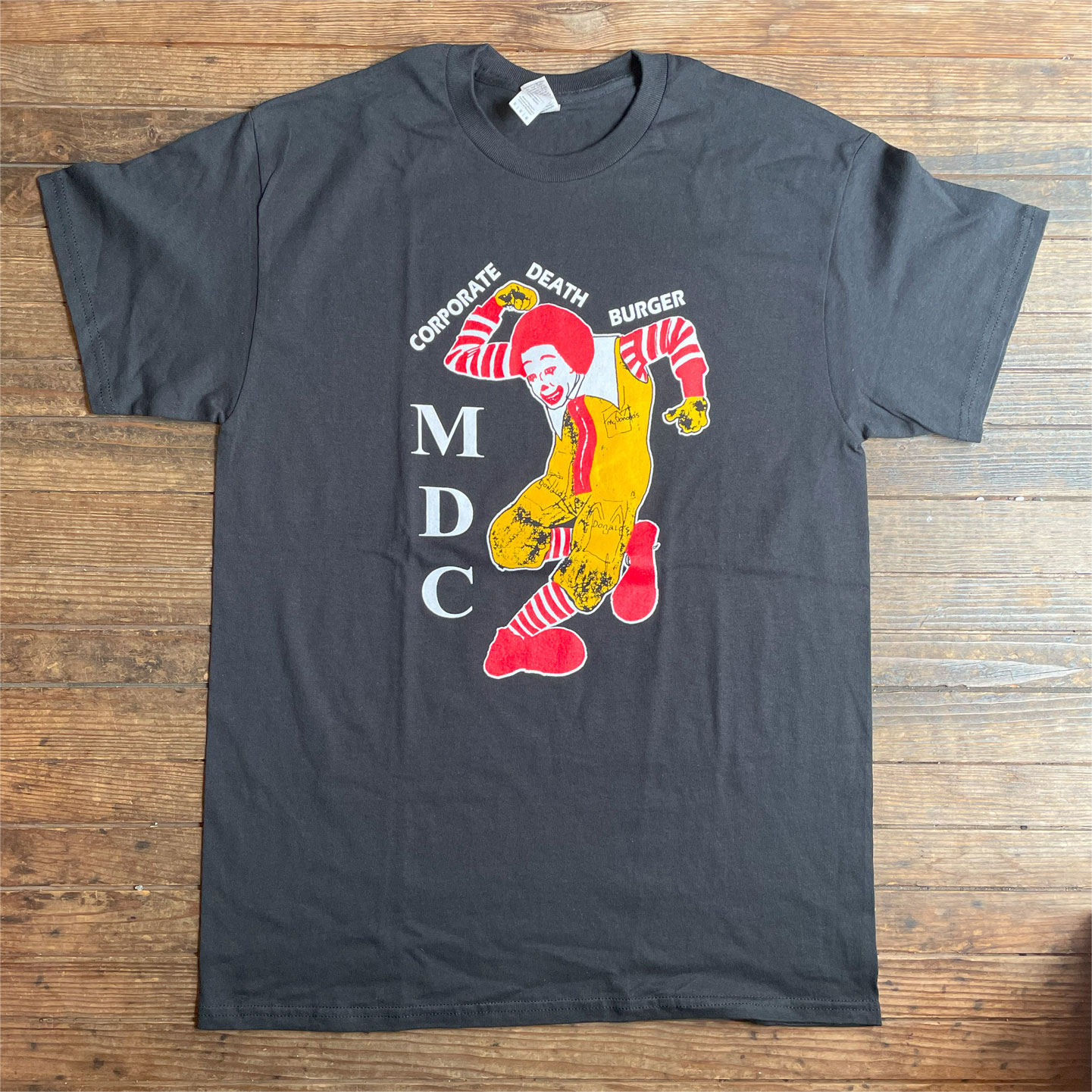 MDC Tシャツ CORPORATE DEATH BURGER 2