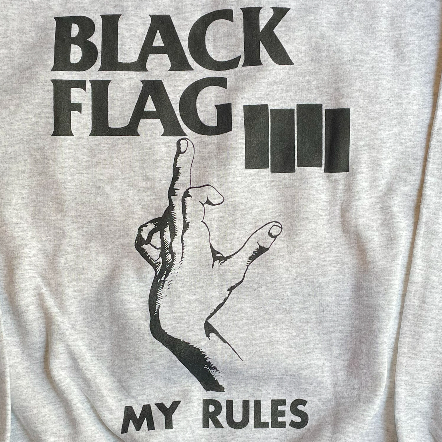 BLACK FLAG スウェット MY RULES