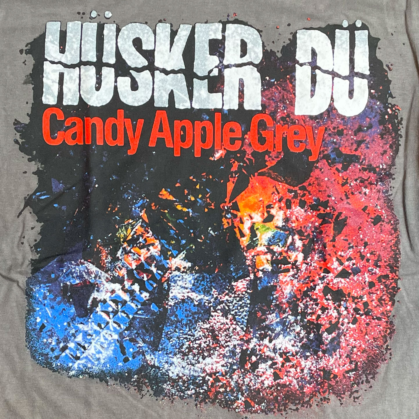 HUSKER DU Tシャツ candy apple grey オフィシャル！