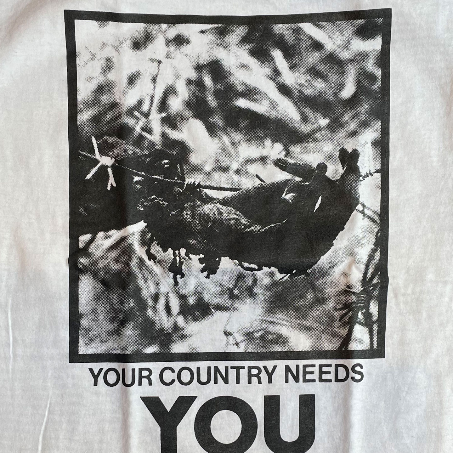 CRASS Tシャツ YOUR COUNTRY NEEDS YOU
