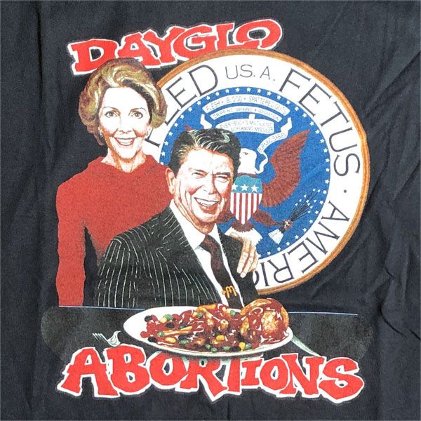 DAYGLO ABORTIONS Tシャツ Feed Us A Fetus