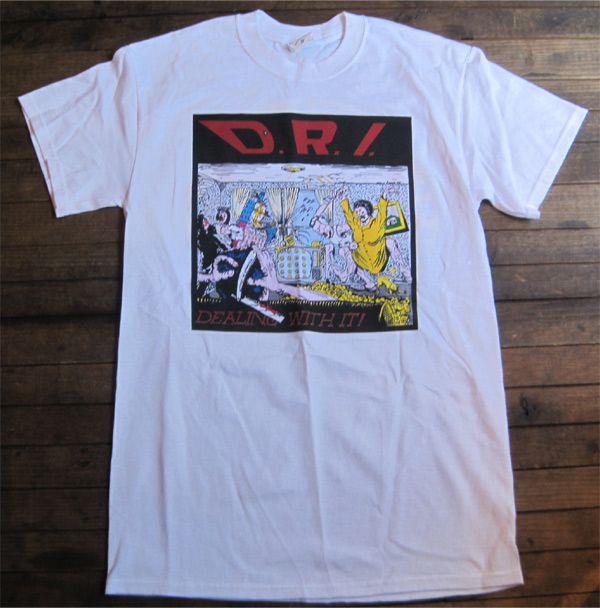 D.R.I. Tシャツ DEALING WITH IT! 2014年WORLD TOUR