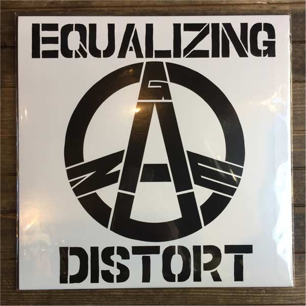 GAUZE /EQUALIZING DISTORT レコード LP 12”-