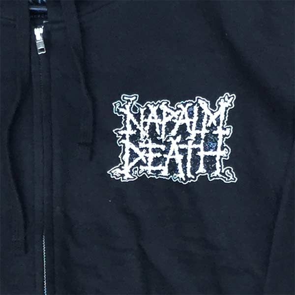 NAPALM DEATH ZIPパーカー SCUM | 45REVOLUTION