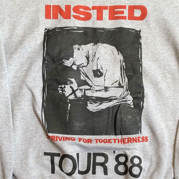 INSTED パーカー TOUR ’88