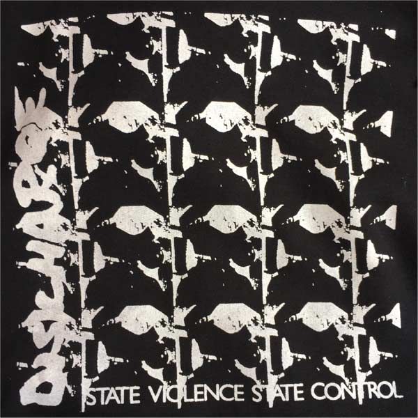 DISCHARGE パーカー STATE VIOLENCE STATE CONTROL