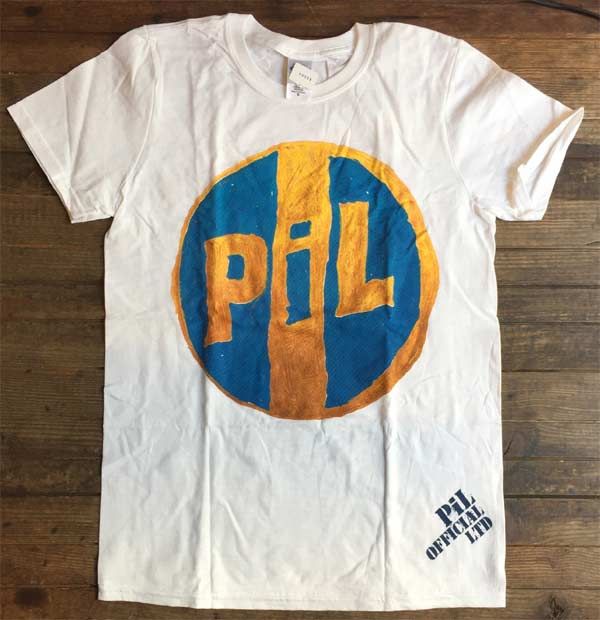 PIL Tシャツ LOGO BLUE AND GOLD OFFICIAL!