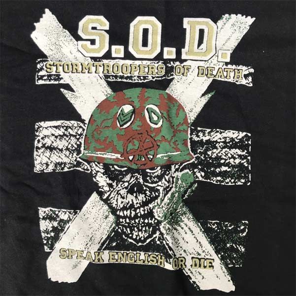 S.O.D. Tシャツ SPEAK ENGLISH OR DIE 3