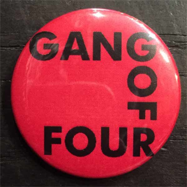 GANG OF FOUR バッジ LOGO