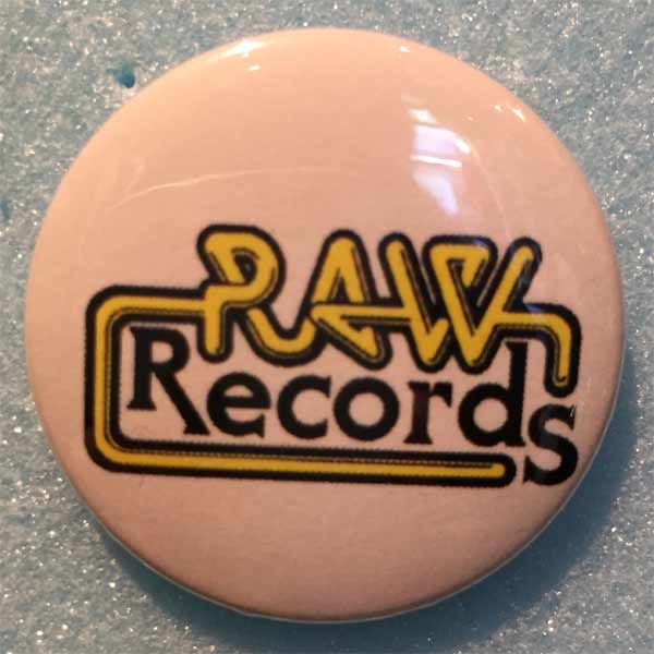 RAW RECORDS バッジ LOGO