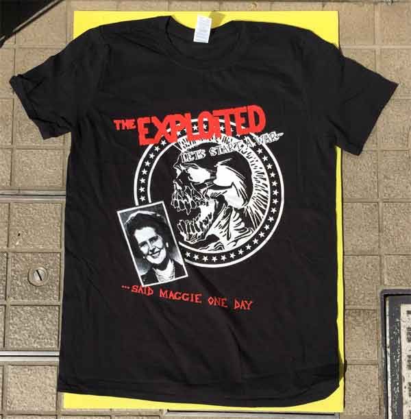THE EXPLOITED Tシャツ Let's Start a War