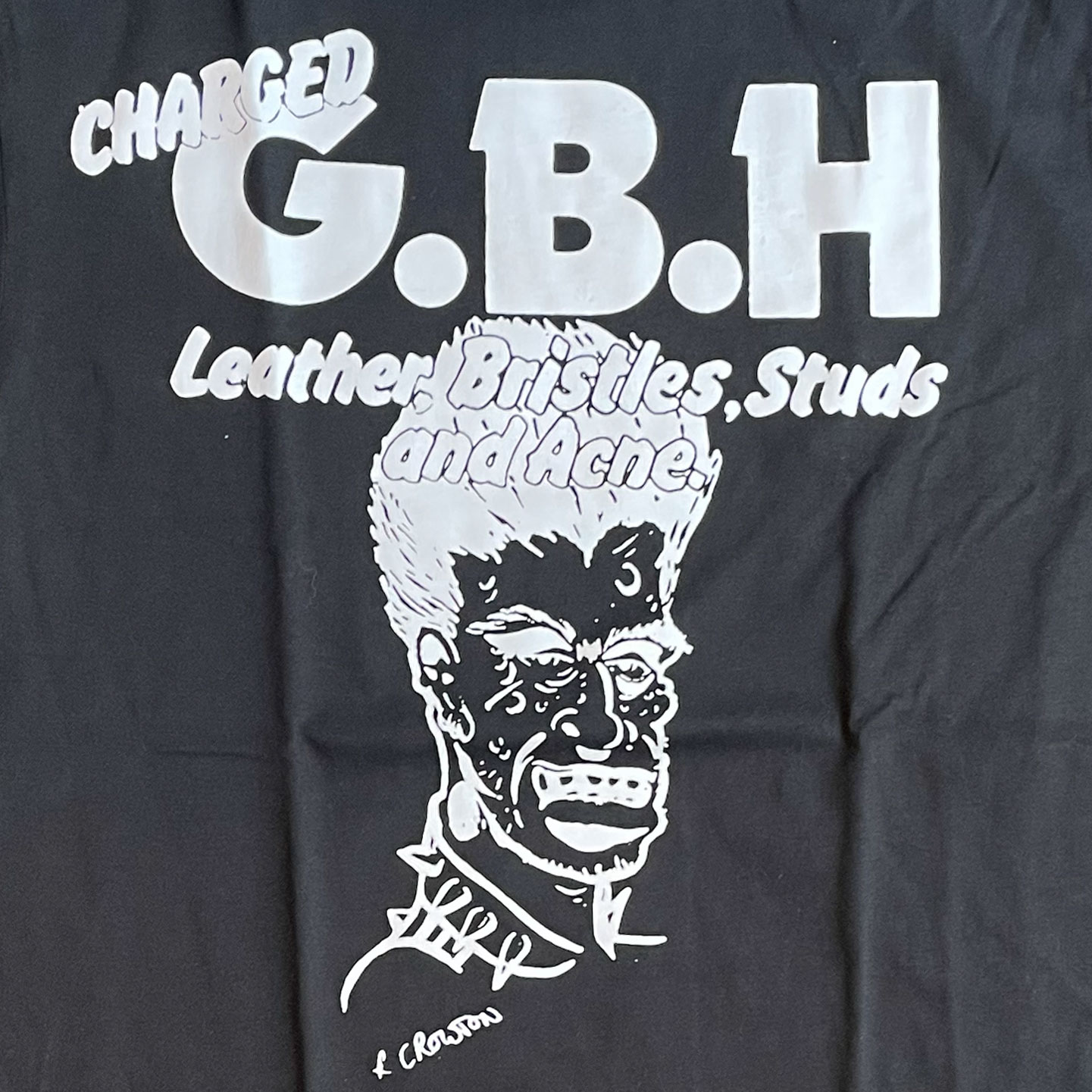 G.B.H Tシャツ Leather, Bristles, Studs And Acne