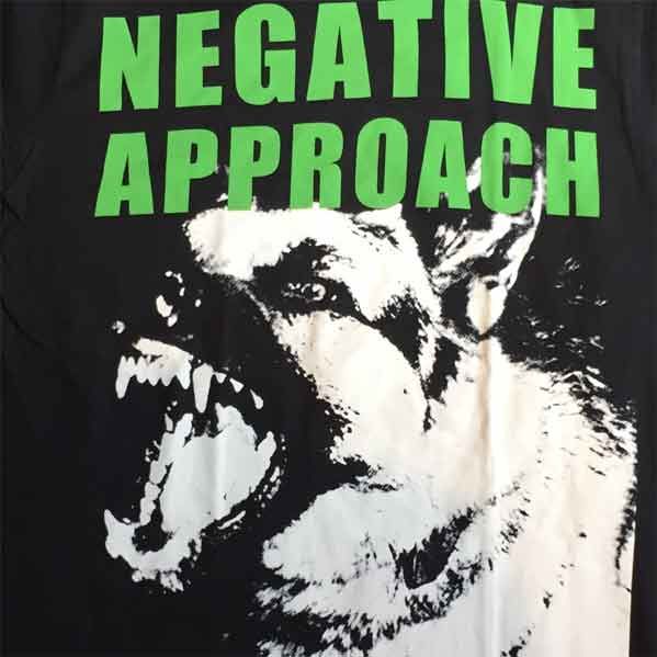 NEGATIVE APPROACH Tシャツ READY TO FIGHT