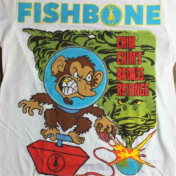 FISHBONE Tシャツ Chim Chim's Bad Ass Revenge