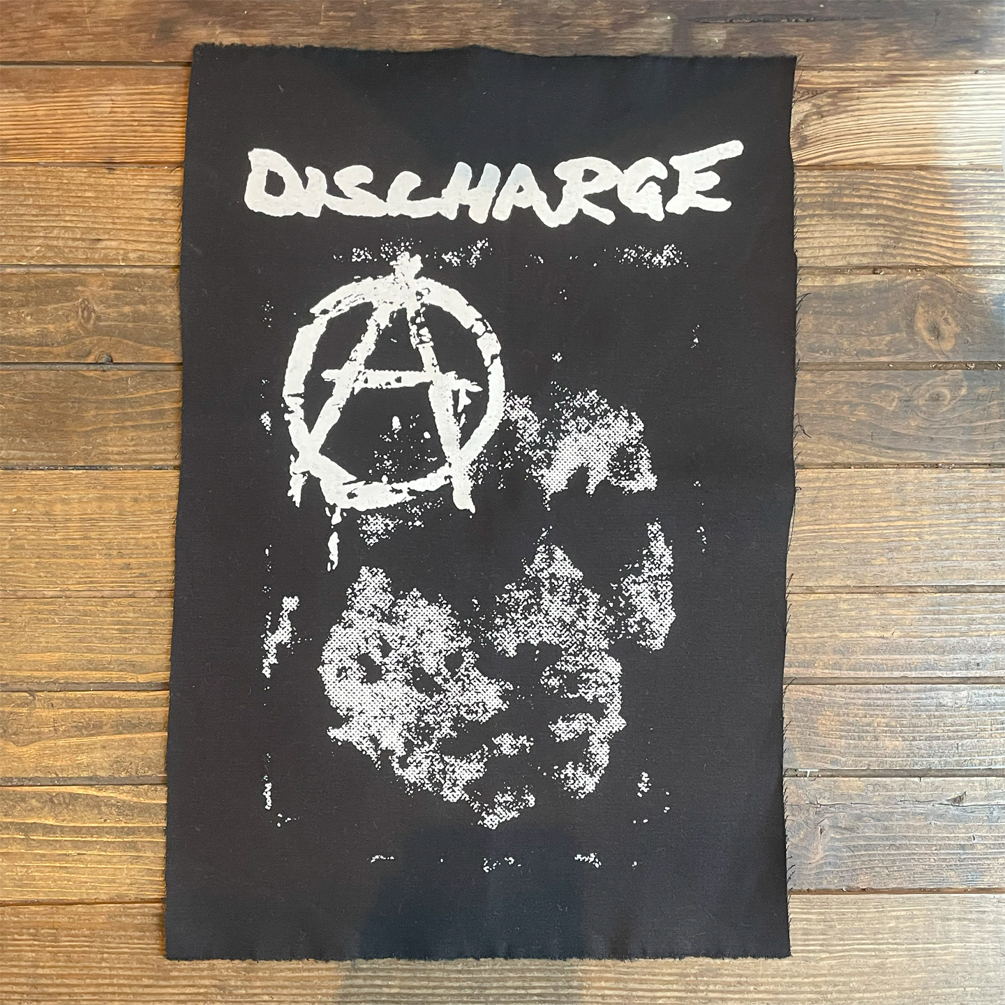 DISCHARGE BACKPATCH PROTEST AND SURVIVE