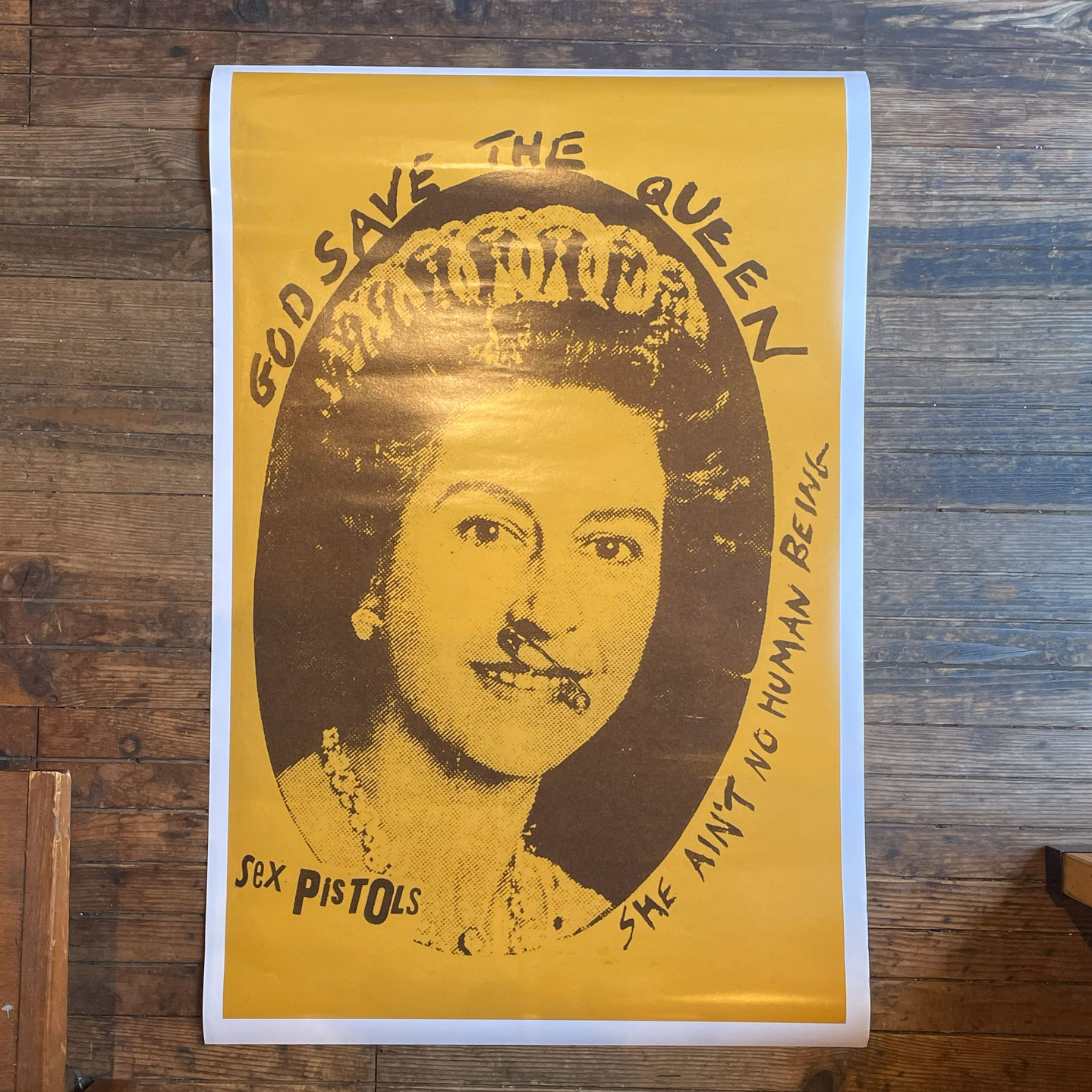 SEX PISTOLS ポスター GOD SAVE THE QUEEN