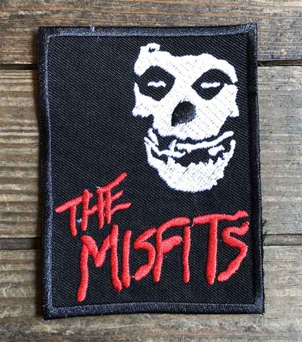 Misfits 刺繍ワッペン Crimson Ghost