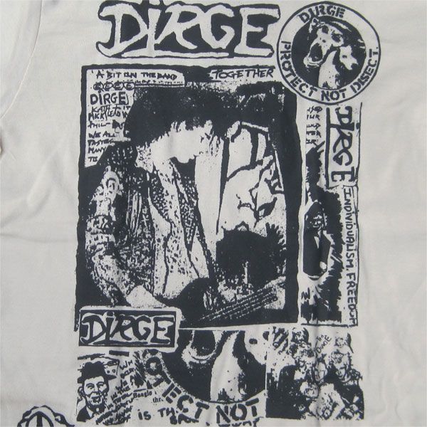 DIRGE Tシャツ PROTECT NOT DESECT