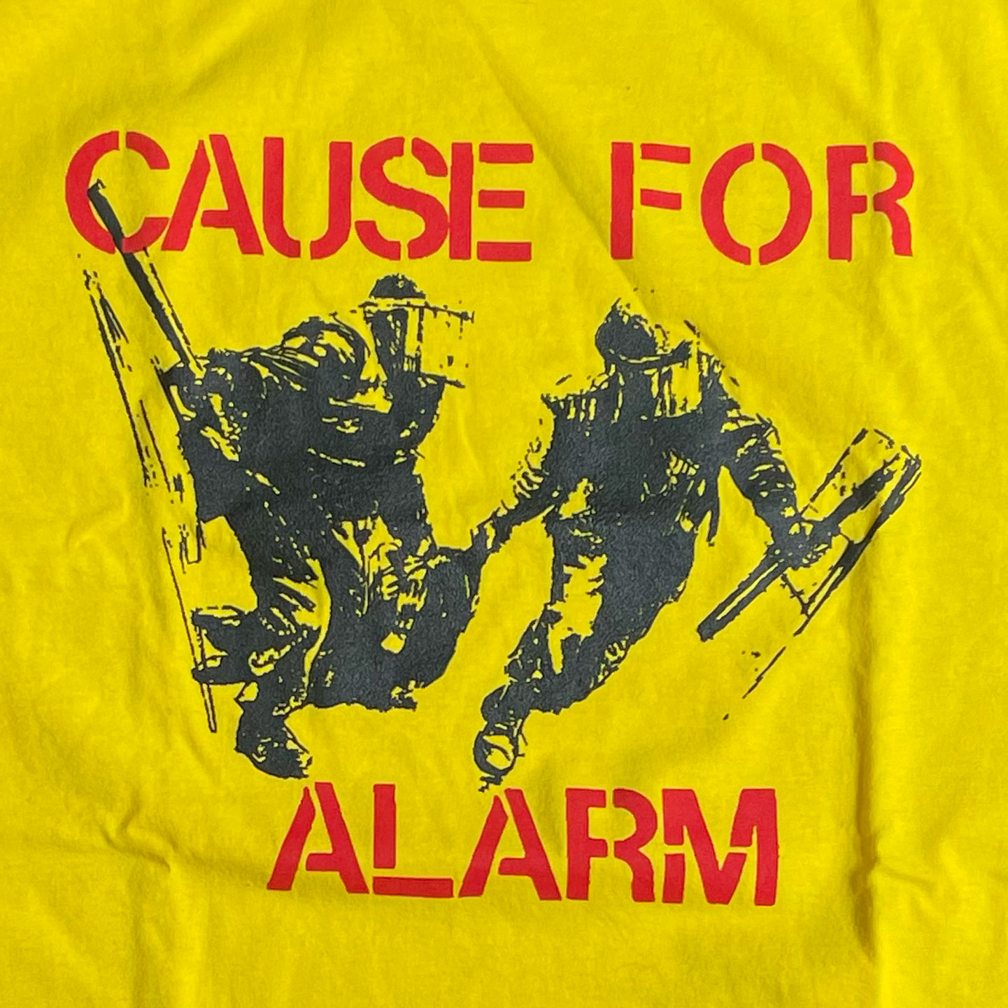 CAUSE FOR ALARM Tシャツ CAUSE FOR ALARM