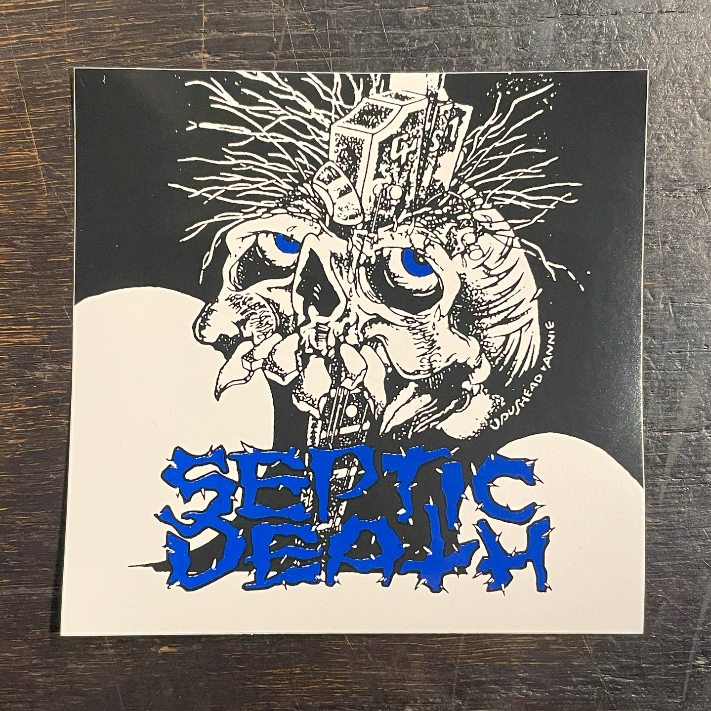 SEPTIC DEATH ステッカー Somewhere In Time