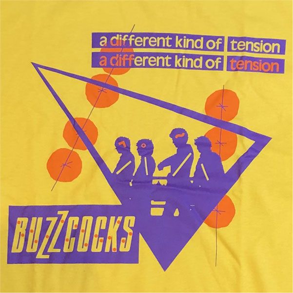 BUZZCOCKS Tシャツ ‎A Different Kind Of Tension