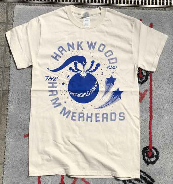 HANK WOOD AND THE HAMMERHEADS Tシャツ This world is beat 45REVOLUTION限定！
