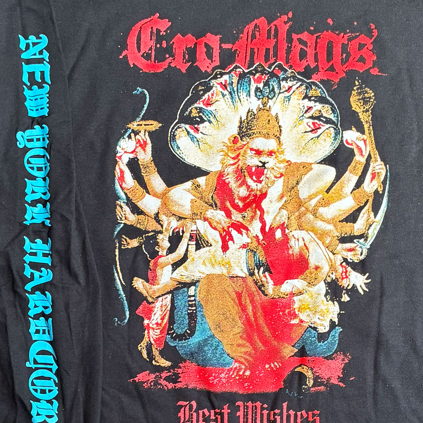 CRO-MAGS ロングスリーブTシャツ BEST WISHES