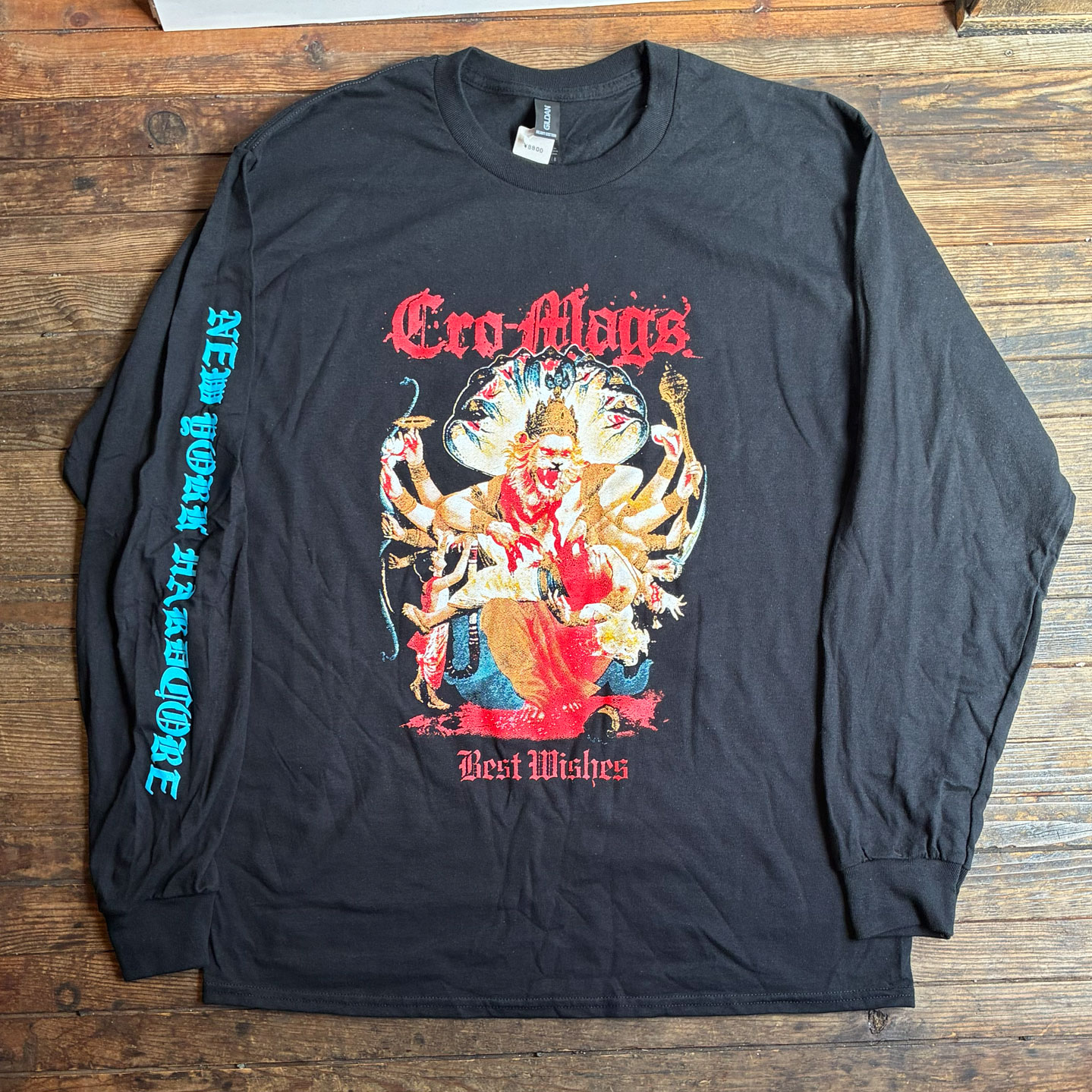 CRO-MAGS ロングスリーブTシャツ BEST WISHES