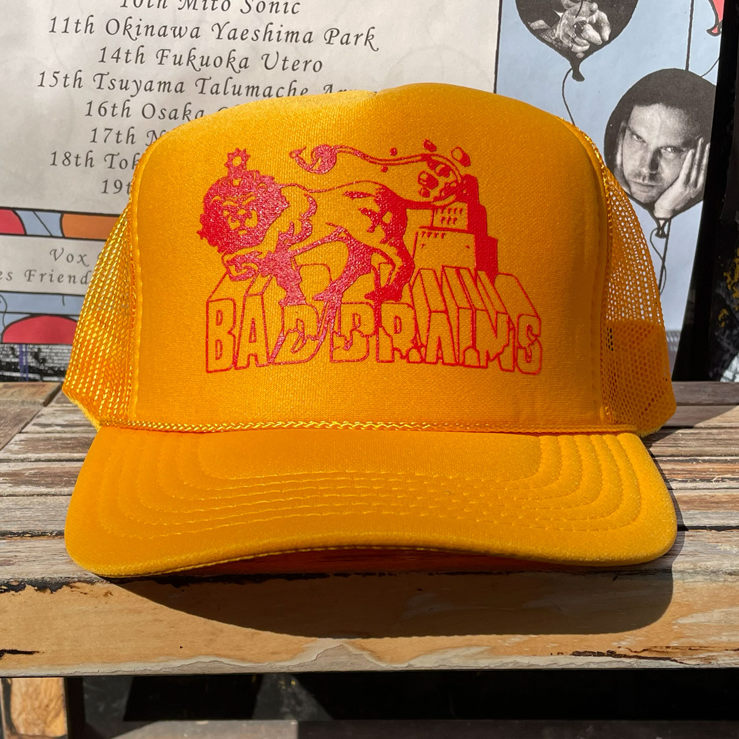 BAD BRAINS メッシュCAP LION