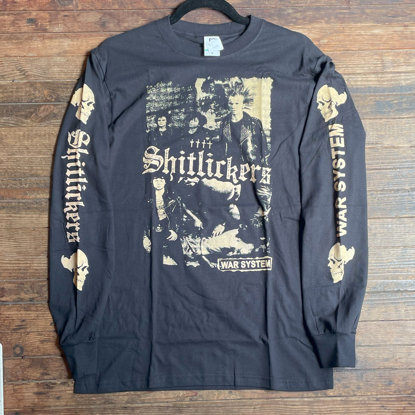 SHITLICKERS ロングスリーブTシャツ WAR SYSTEM