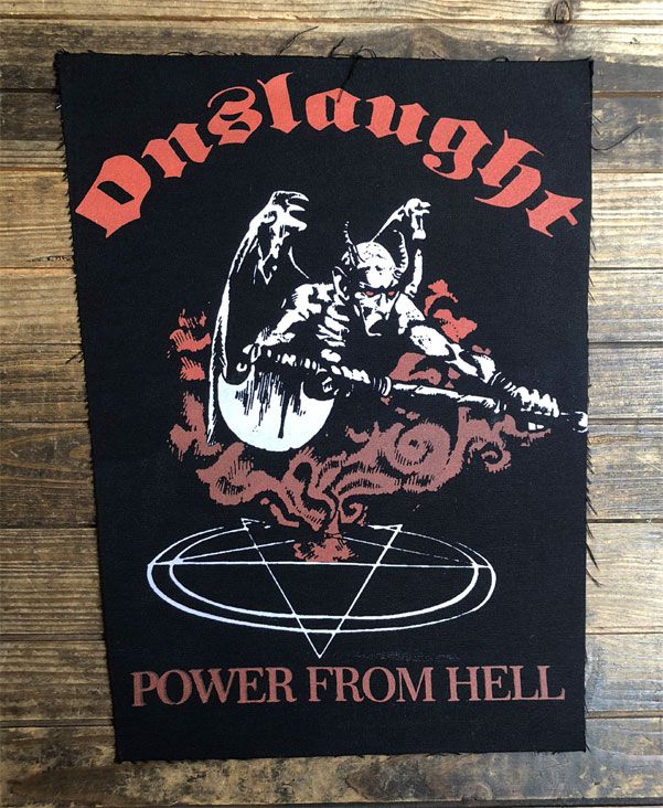 ONSLAUGHT BACKPATCH POWER FROM HELL