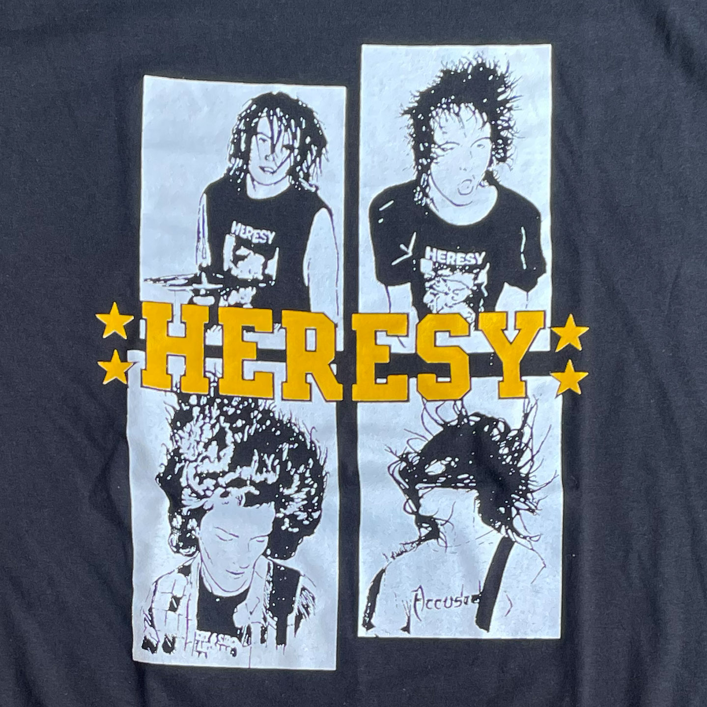 HERESY  Tシャツ MEMBER