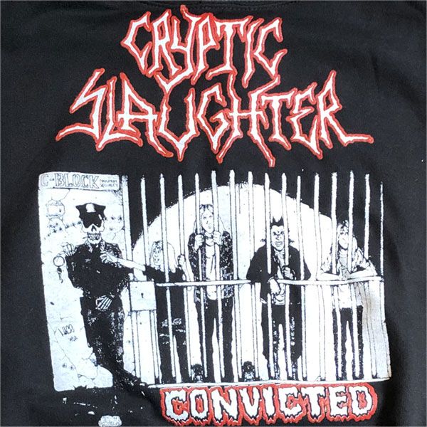 CRYPTIC SLAUGHTER パーカー CONVICTED