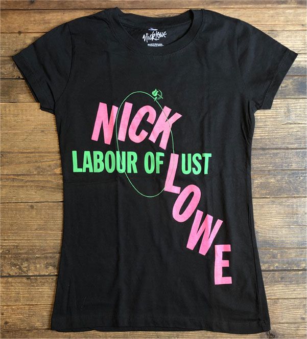 NICK LOWE レディースTシャツ Labour of Lust