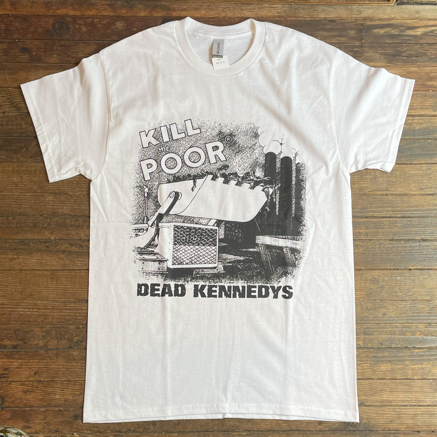 DEAD KENNEDYS Tシャツ KILL THE POOR オフィシャル！
