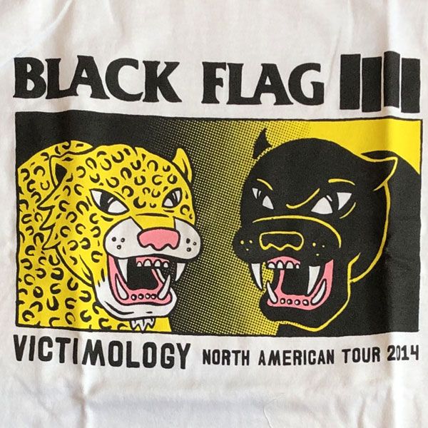 BLACK FLAG Tシャツ Victimology Tour