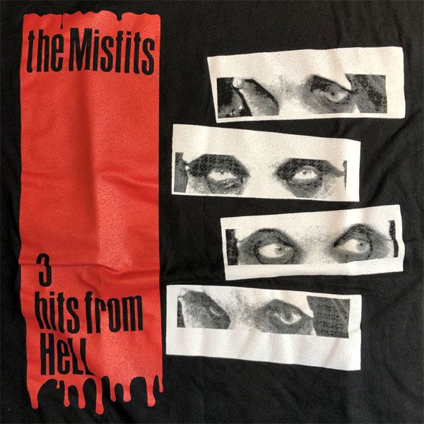 MISFITS Tシャツ 3 HITS FROM HELL オフィシャル！