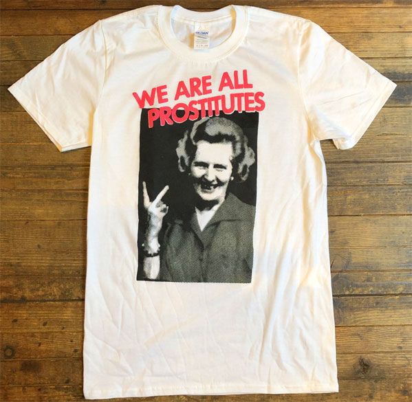 POP GROUP Tシャツ WE ARE ALL PROSTITUTES 2