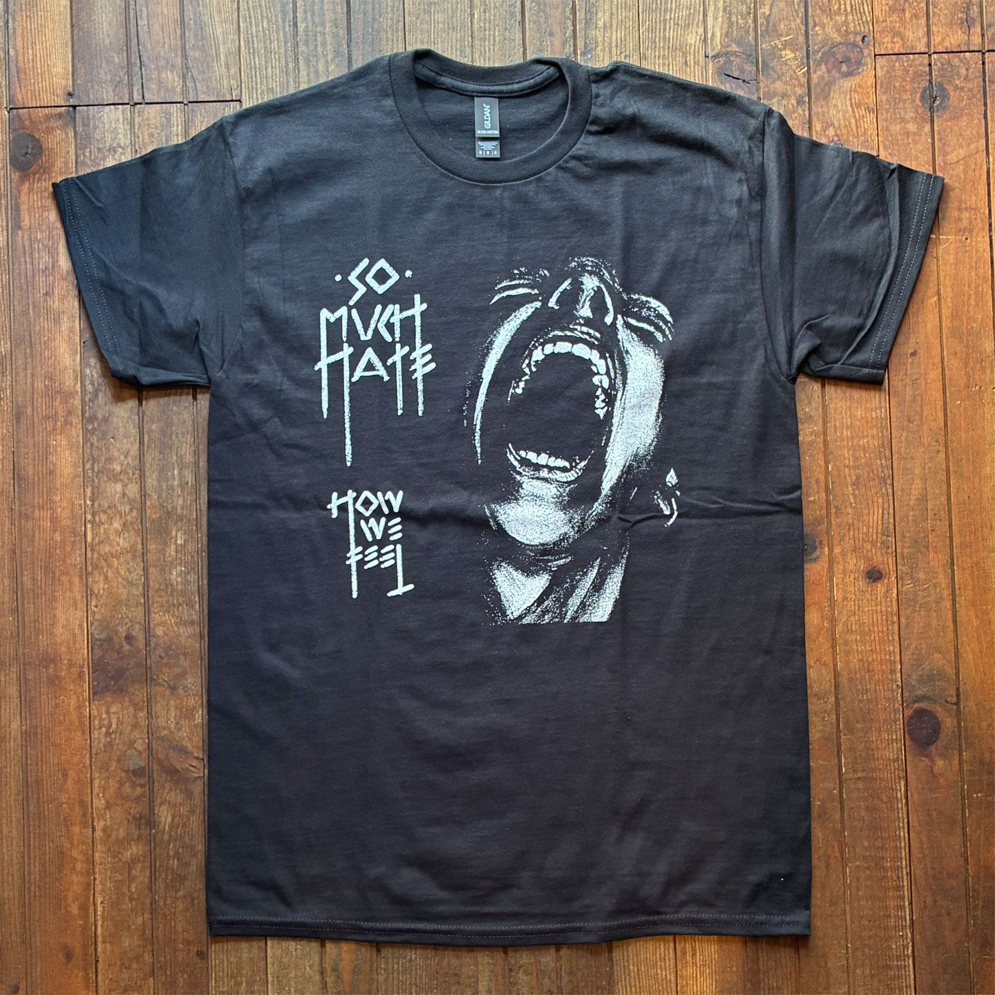 SO MUCH HATE Tシャツ HOW WE FEEL